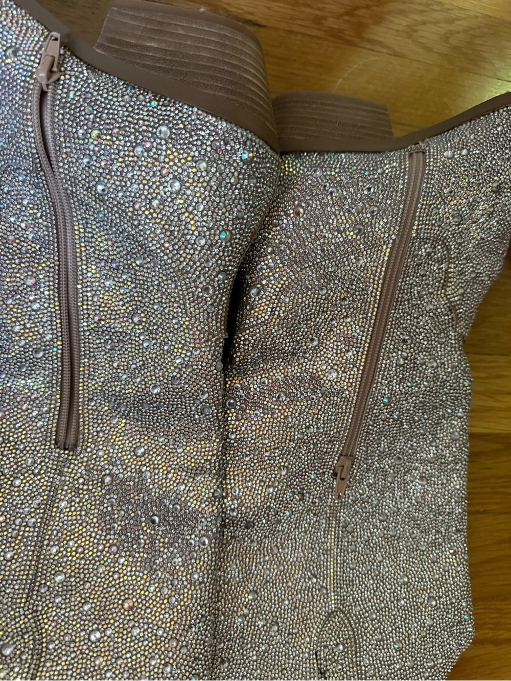 NWOT Rhinestone Cowboy boots - Picture 6 of 7